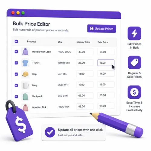 Standard Web Bulk Price Editor for WooCommerce