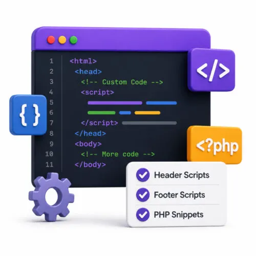 Standard Web Custom Code for WordPress