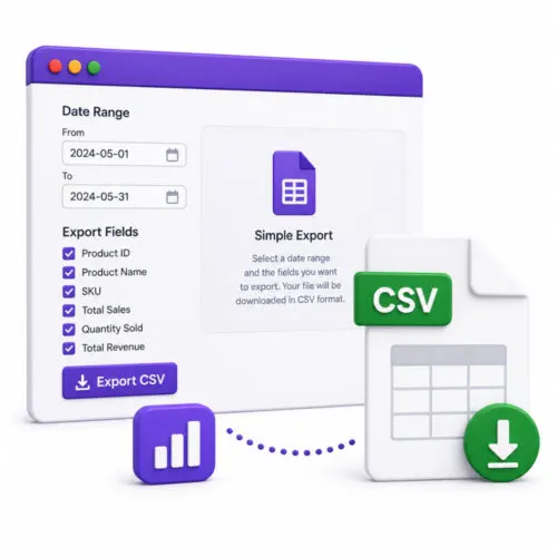 Standard Web Simple Product Sales Report for WooCommerce